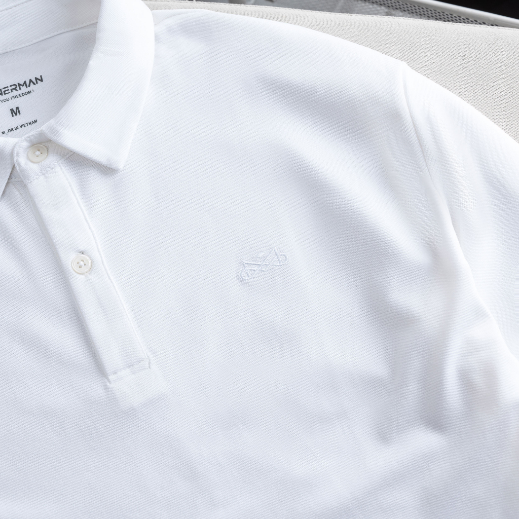 Áo polo oversize OWNERMAN chính hãng áo thun nam nữ unisex cộc tay trẻ trung, năng động vải cotton CVC cao cấp