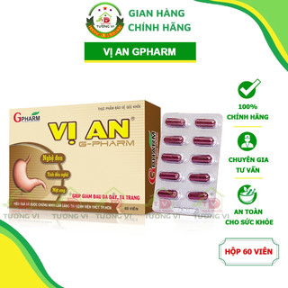 Vị An Gpharm – Giúp giảm viêm loét dạ dày, trào ngược thực quản, viêm đại tràng