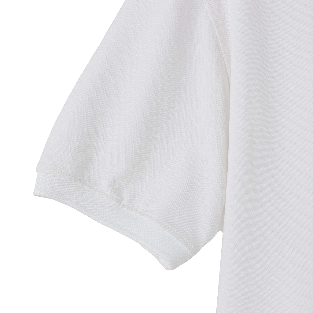 Áo FANGY White Cotton Polo V2