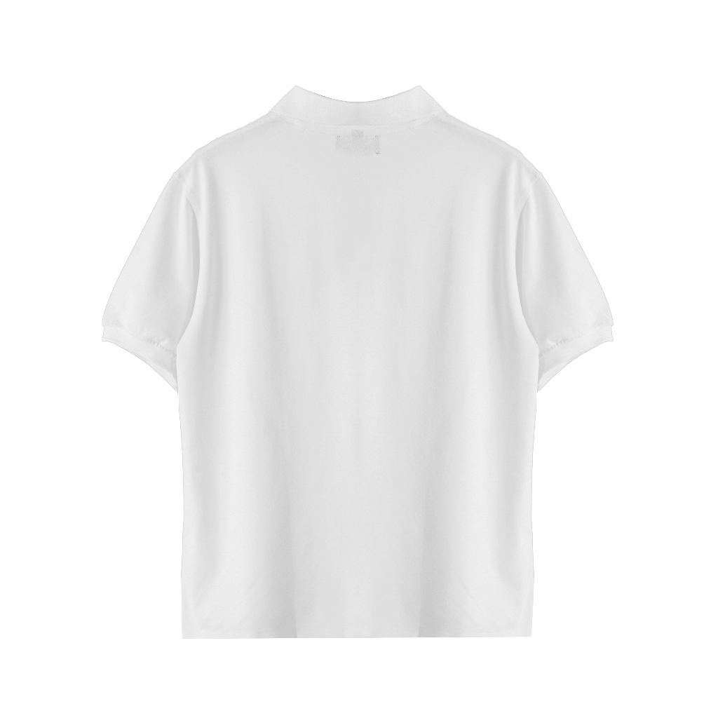 Áo FANGY White Cotton Polo V2