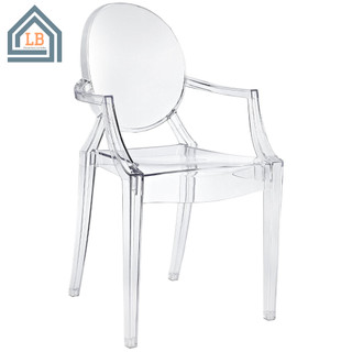 Ghế cafe nhựa trong suốt Louis Ghost