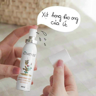 Xịt keo ong vitatree super propolis
