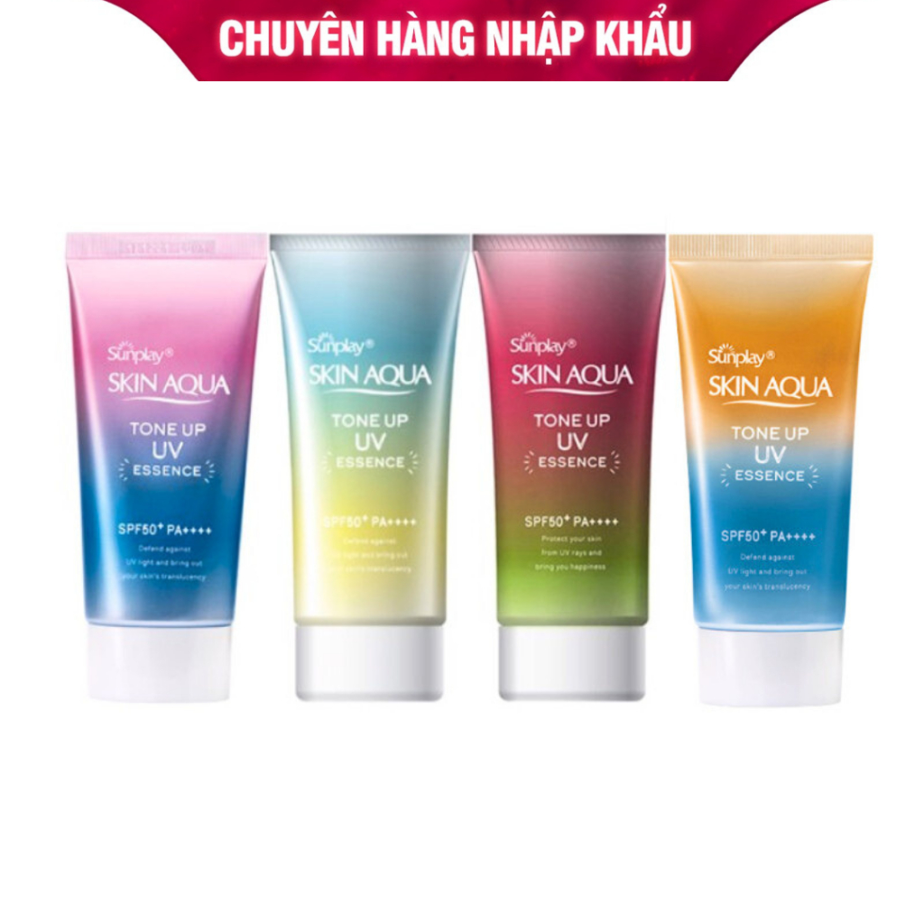 Kem Chống Nắng Skin Aqua Nhật Tone Up UV Essence SPF50+/PA++++ 80g
