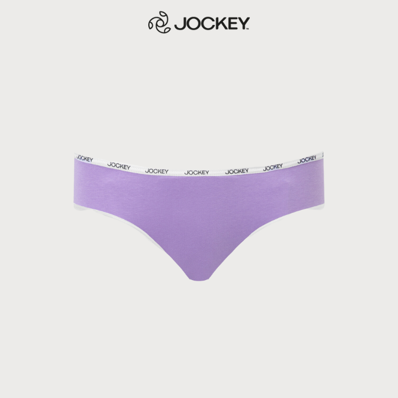Quần lót Hipster Jockey nữ vải Visco trơn thoáng mát, co giãn hút ẩm tốt - J1159