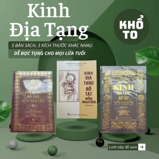 Sách - kinh địa tạng bồ tát bổn nguyện