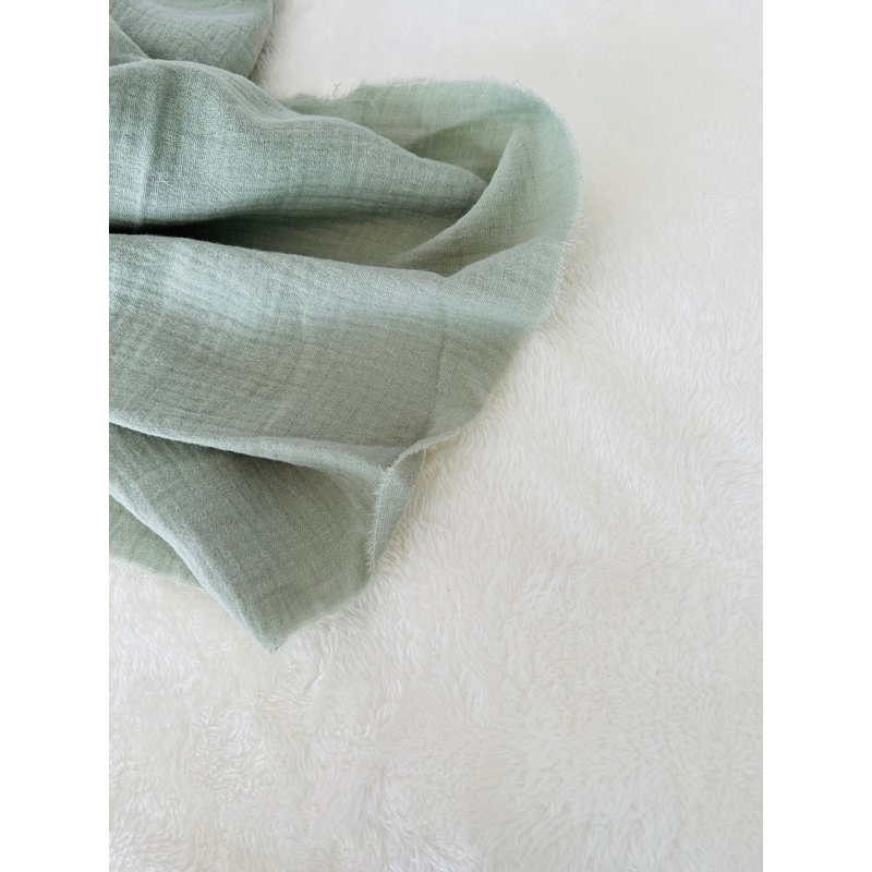 Vải xô muslin tông màu baby