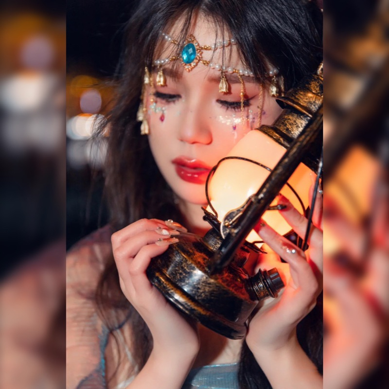 vòng cổ choker lolita, cài trán face chain cổ trang mã yT-8