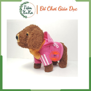 Chó bông biết đi, biết hát, biết lắc mông - chó đồ chơi Cute cho bé yêu nhà bạn
