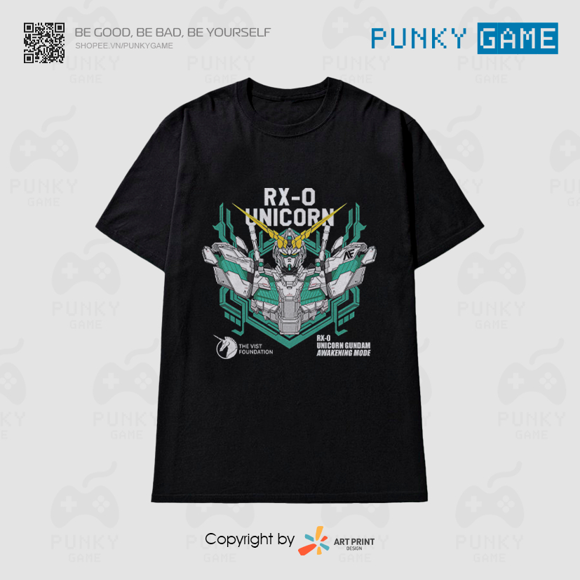 Áo thun Gundam Collections  ngắn tay