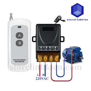 Bộ công tắc điều khiển từ xa 1 kênh ST-KG03M 220VAC (30A) công suất cao 200m