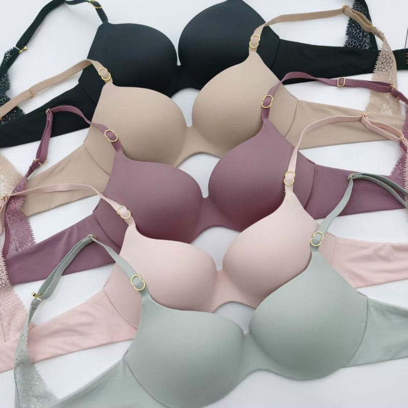 Áo Vic Gọng Ẩn EMBRA Lưng Quai Ren Mới Mút 1CM Form Chuẩn Hàng Xuất Xịn