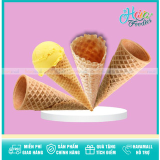 Vỏ kem ốc quế giòn set 4 cái