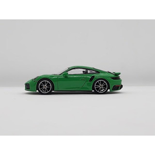 Xe Mô Hình Porsche 911 Turbo S Python Green LHD 1:64 ( Xanh Lá )
