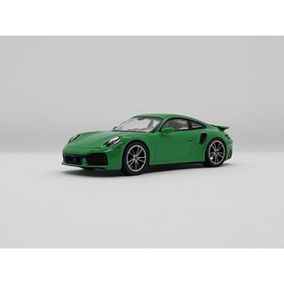 Xe Mô Hình Porsche 911 Turbo S Python Green LHD 1:64 ( Xanh Lá )