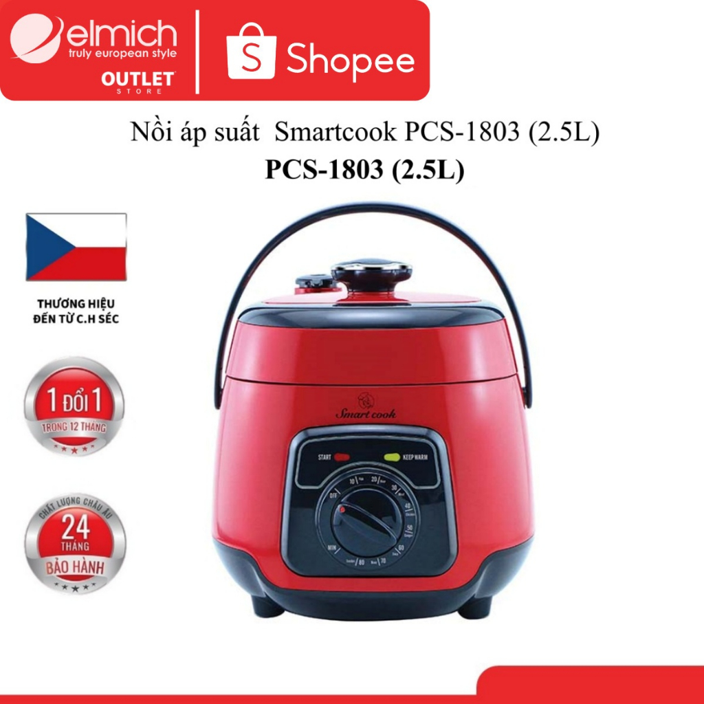 Nồi áp suất Elmich Smartcook PCS-1803 2,5L