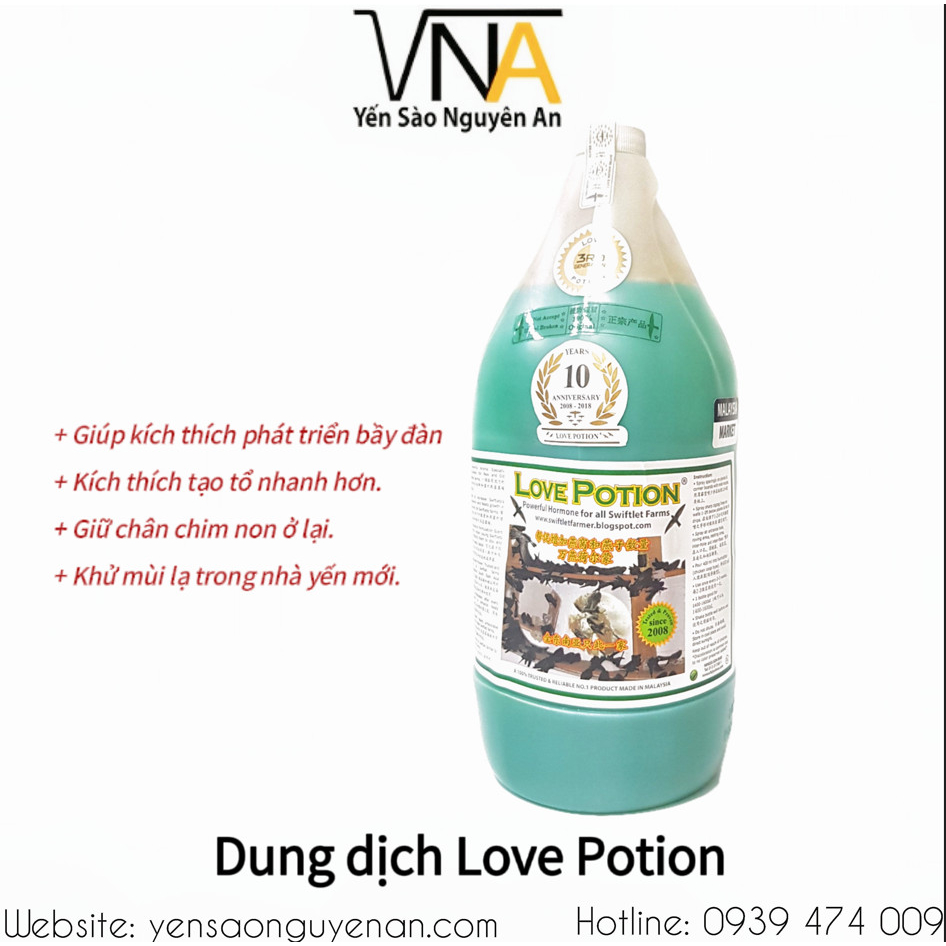 BÌNH DUNG DỊCH NHÀ YẾN [LOVE POTION]