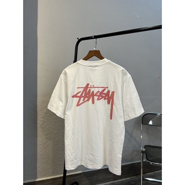 Áo Thun Stussy Chữ Kỹ Màu Hồng, Áo phông Cotton Cao Cấp | BigBuy360 - bigbuy360.vn