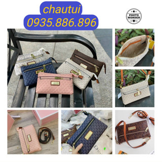 Túi đeo chéo nữ size 18cm có 2 dây  nhièu màu