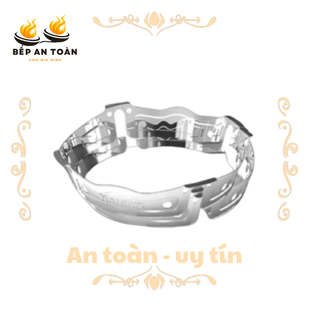 VÒNG CHẮN GIÓ BẾP GA MINI DU LỊCH INOX