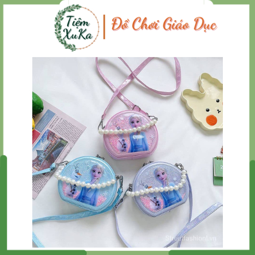 ❄️☃️ CỐP ELSA- Túi đeo chéo dạng cốp cho bé
