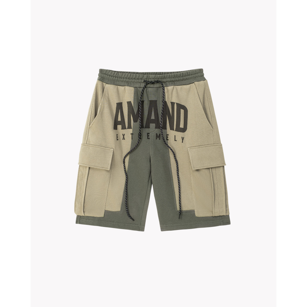 Quần Amand Phantom Short - Black/ Beige