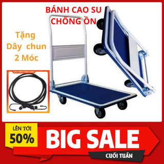 Xe Kéo Hàng Gấp Gọn Trọng Tải 150Kg Nhập Khẩu Bền , Chống Ồn