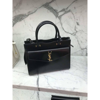 Túi xách nữ công sở da đen trơn size 31cm