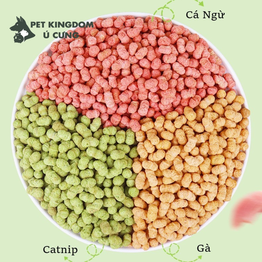 Viên Làm Sạch Răng Catnip Cho Mèo Gói 60g