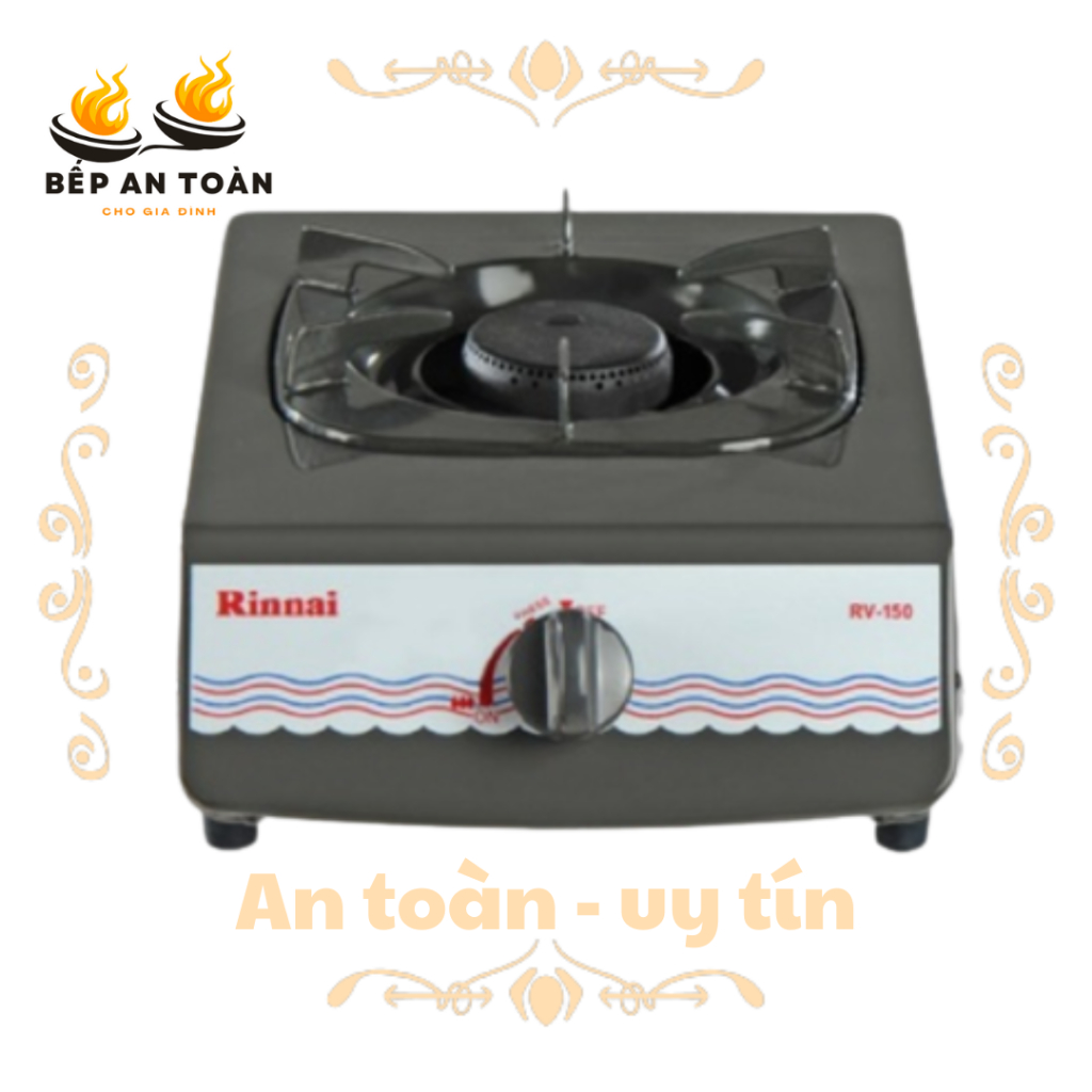 [HÀNG CHÍNH HÃNG] BẾP GA ĐƠN RINNAI RV-150G