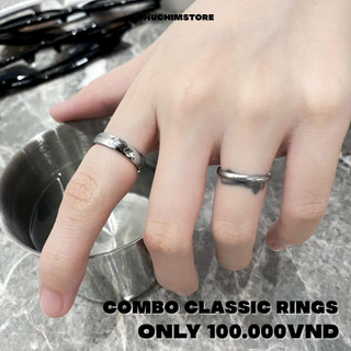 Nhẫn Trơn Bạc Basic Size 4MM Unisex - THÉP KHÔNG GỈ - N006