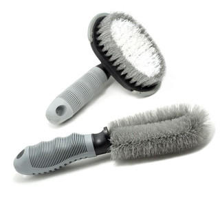 Combo bộ cọ vệ sinh lốp xe 2 món