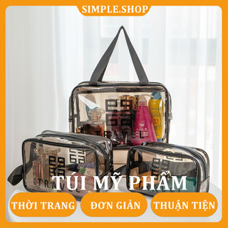 Túi Đựng Mỹ Phẩm Du Lịch Nhỏ Vừa Lớn Kích Thước Lớn Túi Đựng Mỹ Phẩm Di Động Trong Suốt