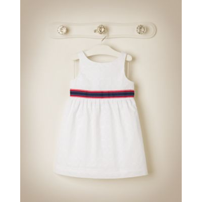 Váy/Đầm hè Embroidered Anchor của Janie and Jack