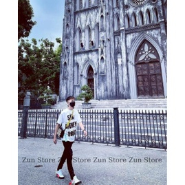 Áo thun GC the Bara vải cotton form rộng tay lỡ cực hot, Áo Phông Unisex Nam Nữ