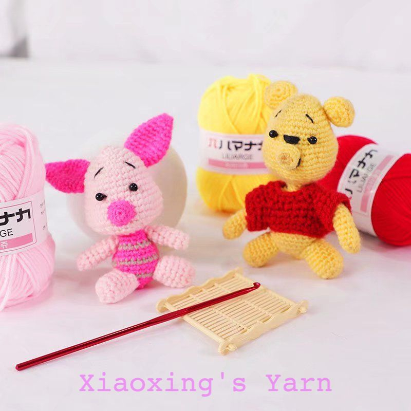 Len hàn nhí milk cotton Hàn Quốc cuộn 25g dùng đan móc len cơ bản, móc thú không xù lông | Xiaoxing's Yarn