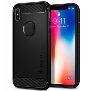 Ốp lưng iPhone X chống sốc Spigen Rugged Armor