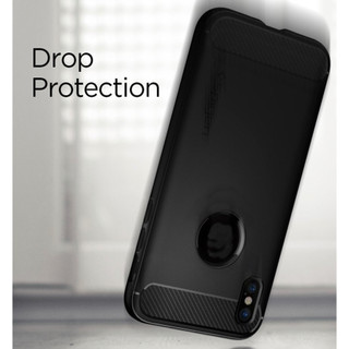 Ốp lưng iPhone X chống sốc Spigen Rugged Armor