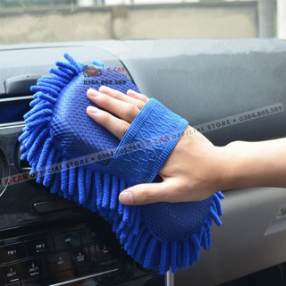 Miếng san hô rửa xe MICROFIBER mềm mịn ( Màu ngẫu nhiên )