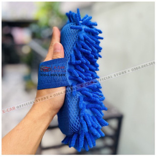 Miếng san hô rửa xe MICROFIBER mềm mịn ( Màu ngẫu nhiên )