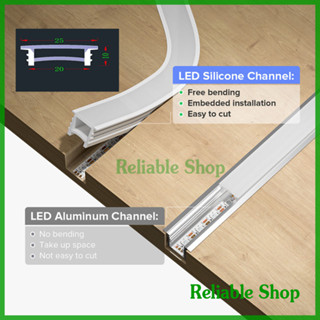  Dây nhựa dẻo âm  định hình led dây có thể uốn cong bo tròn thoái mái mà thanh nhôm dẻo không uốn được 