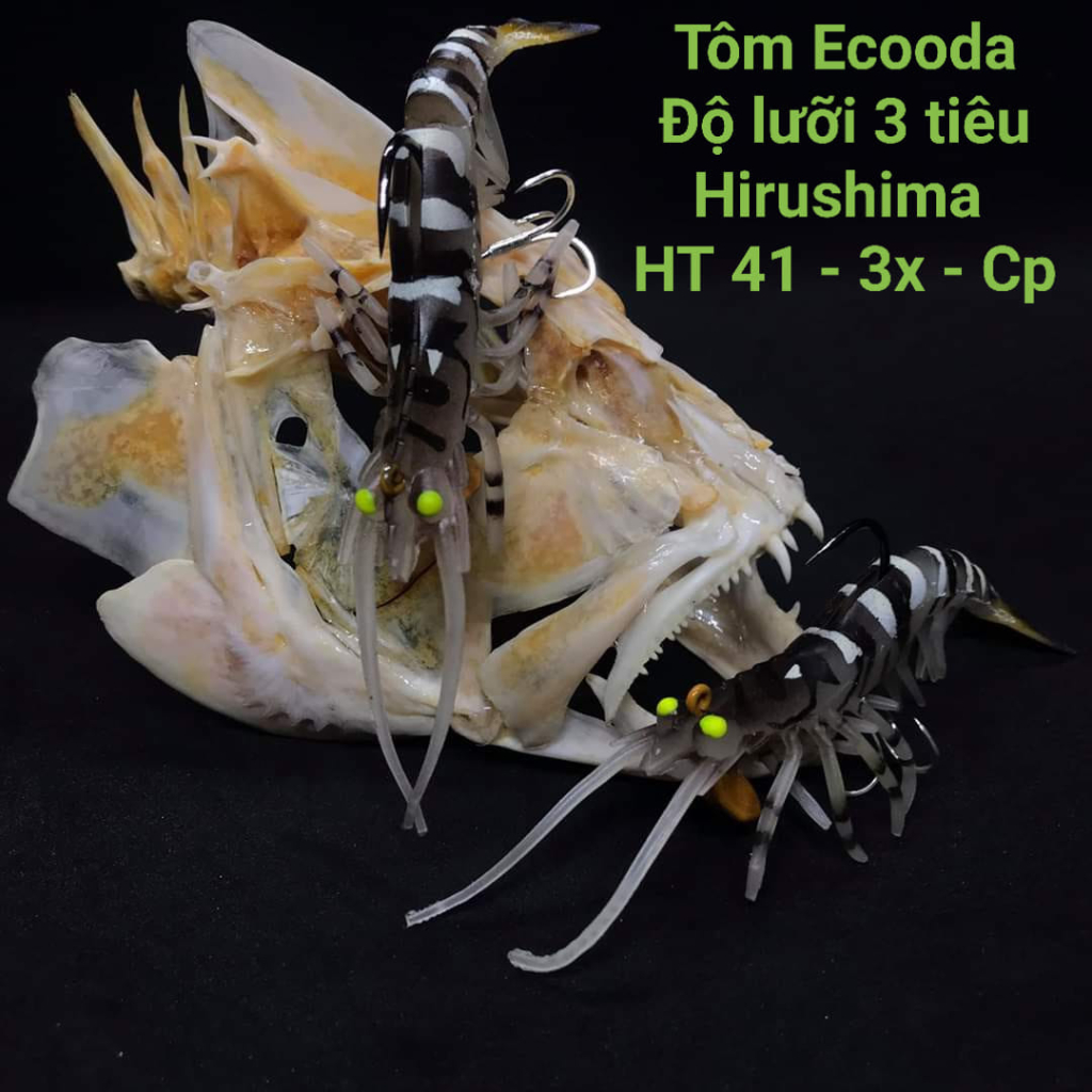 Lưỡi câu ba tiêu Hirushima Treble Hook HT41-3x siêu cứng Hita Lure