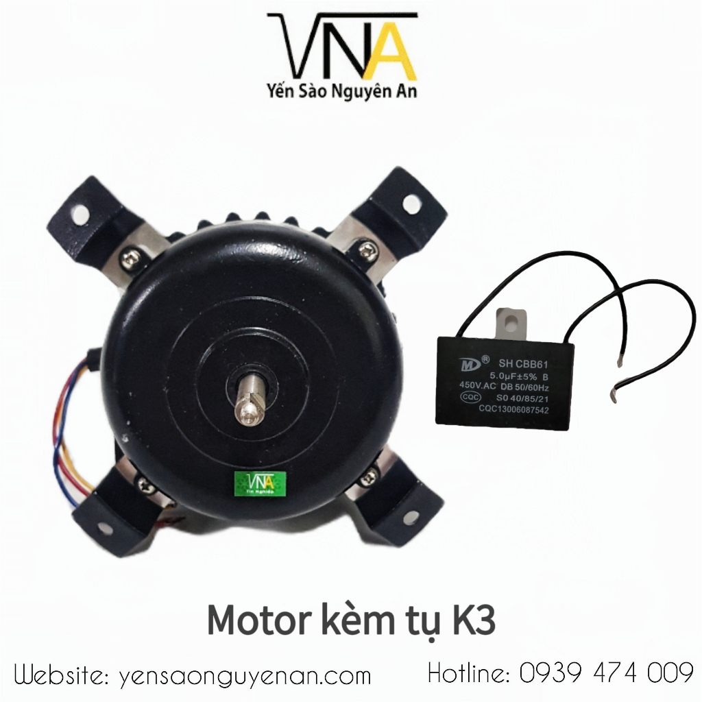 [NA000525] MOTOR MÁY PHUN SƯƠNG GÀ [Linh kiện máy phun sương gà]