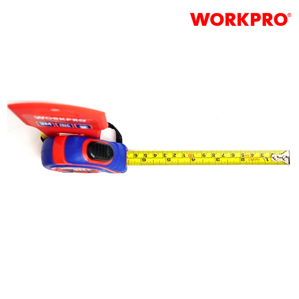 Thước cuộn thép tự khóa, kích thước 3Mx16mm  Workpro WP261005 Chính hãng