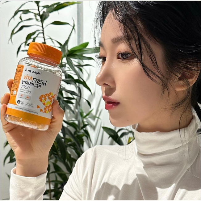 Kẹo Dẻo Vitamin C&D  3000 Vita Fresh Tăng Đề Kháng, Hỗ Trợ Làm Sáng Da, Chắc Xương