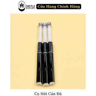 Cọ Vẽ Nét Cán Đá 3 Cỡ 5mm 9mm 11mm