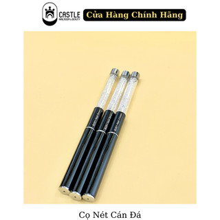 Cọ Vẽ Nét Cán Đá 3 Cỡ 5mm 9mm 11mm