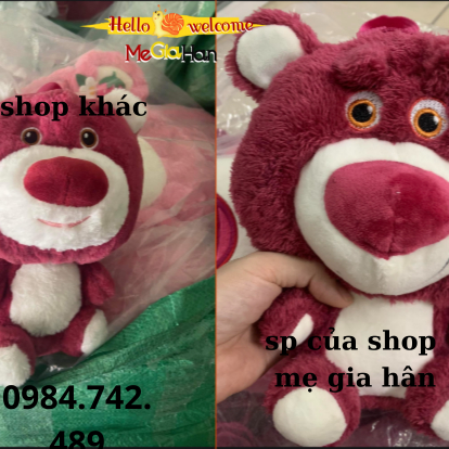 Balo Gấu  Dâu Balo Cho Bé Hoạt Hình Nhồi Bông Dễ Thương
