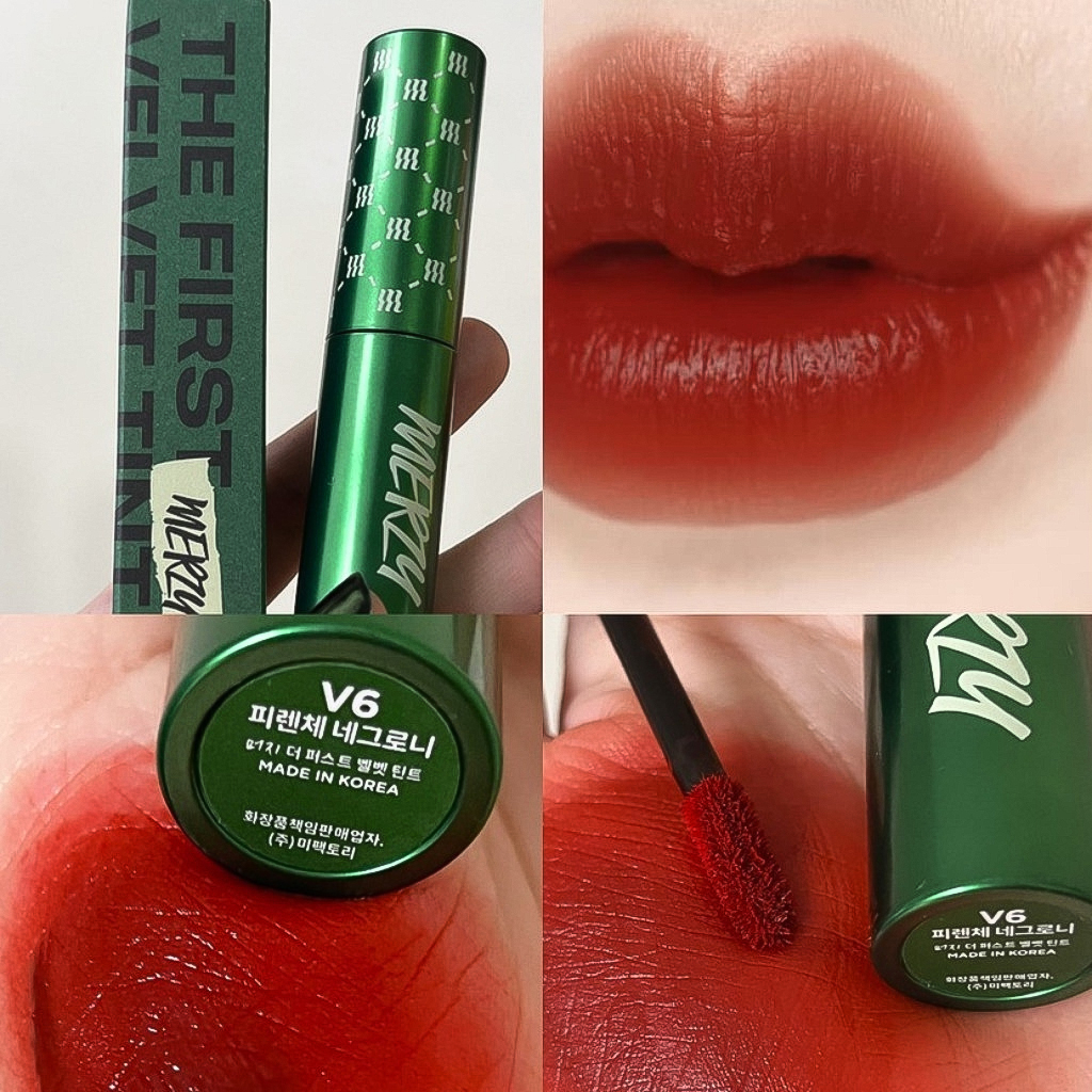 Son Kem Merzy Another Me The First, Noir In The, The First Velvet Tint Green Edition