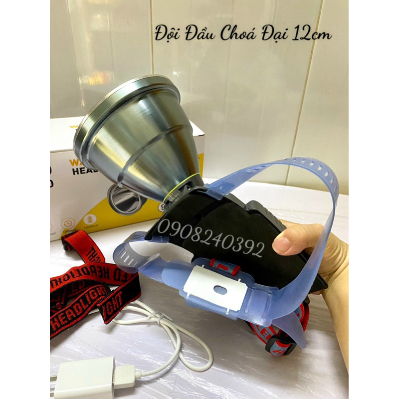 ✨ Đèn pin đội đầu siêu sáng chống nước NĐ 9110 - 9950