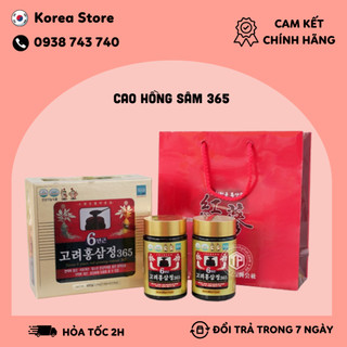 Cao hồng sâm 365 cao cấp hàn quốc